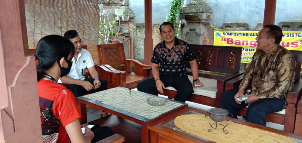 Silaturrahmi Kepala BNNK Klungkung dengan Wakil Bupati Klungkung