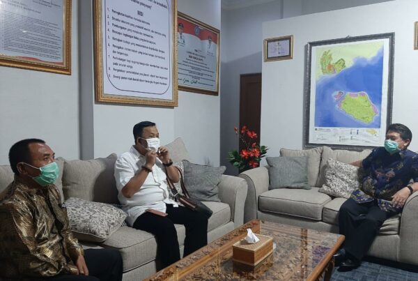 Silaturrahmi Kepala BNNK Klungkung dengan Bupati Klungkung