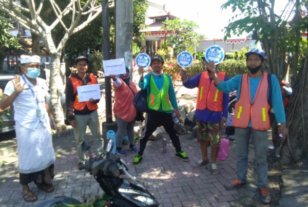 Sosialisasi P4GN dan Protokol Covid-19 pada Staff Kebersihan