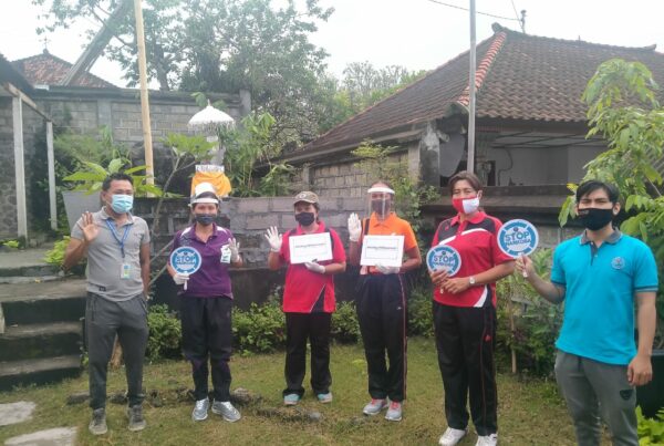 Sosialisasi P4GN dan Protokol Covid-19 Kepada Jumantik Desa Tojan