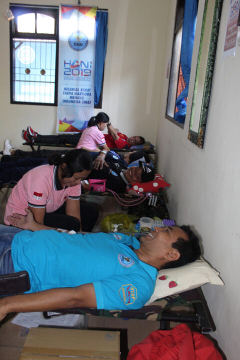 Kegiatan Donor Darah Dalam Rangka HANI 2019