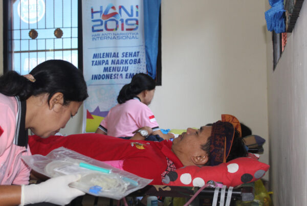 Donor Darah dalam Rangka Hari Anti Narkotika Internasional (HANI) 2019