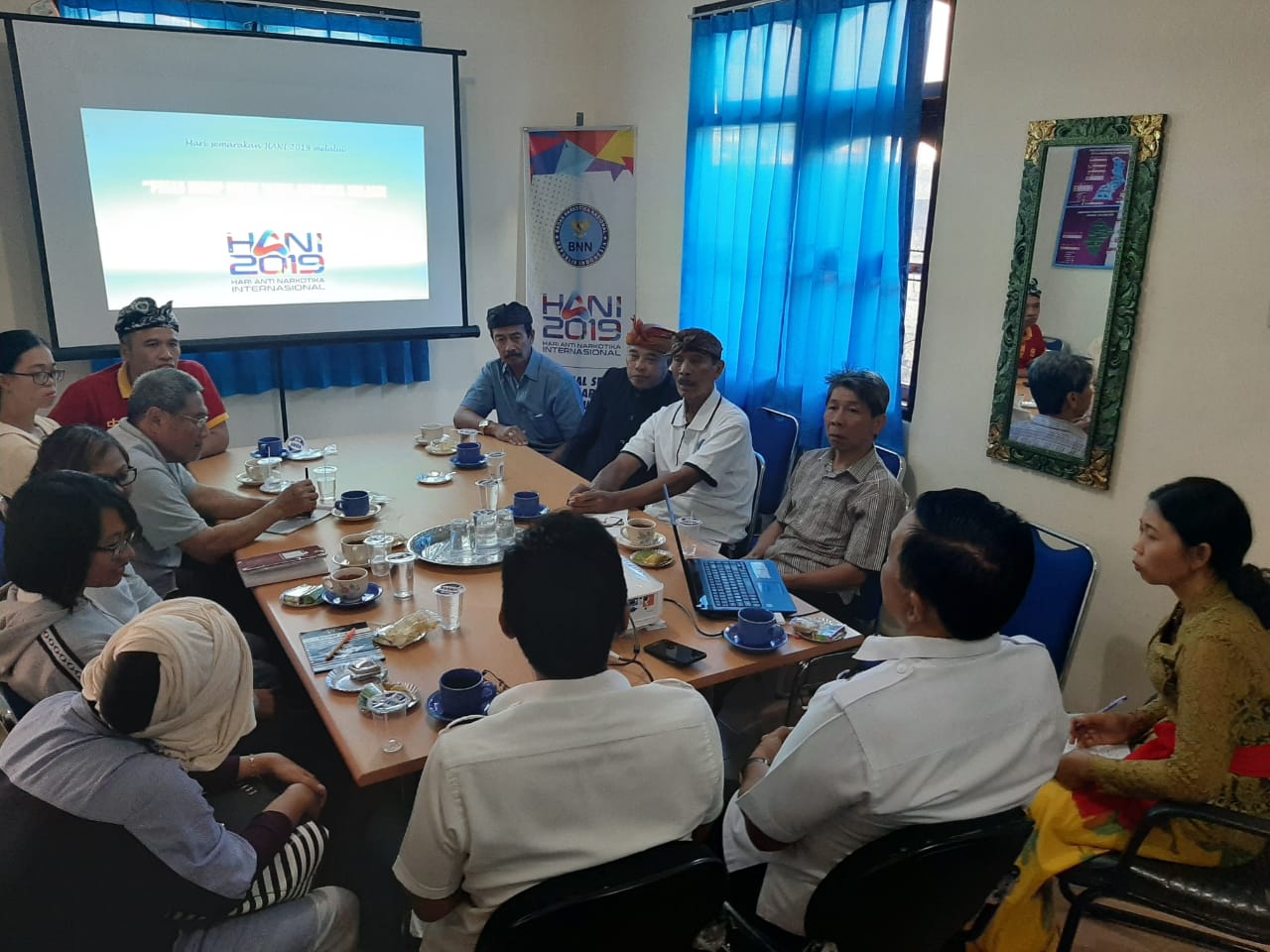 Rakor dengan FKUB dalam rangka HANI 2019