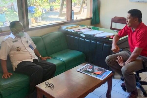 Silaturahmi Kepala BNNK Klungkung ke Kantor Camat Dawan, Klungkung