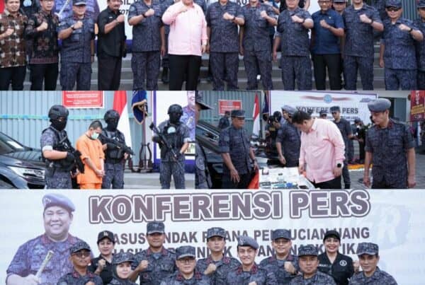 Konferensi Pers Kasus Tindak Pidana Pencucian Uang (TPPU) Hasil Dari Tindak Pidana Narkotika