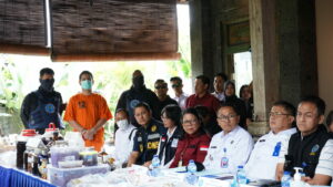 BNN Ungkap Kasus Clandestine Laboratory Narkotika Jenis DMT di Gianyar, Bali