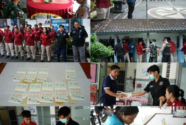 Kegiatan Penggeledahan Gabungan Dalam Rangkaian Peringatan Hari Bhakti Permasyarakatan Ke-61 Tahun 2025