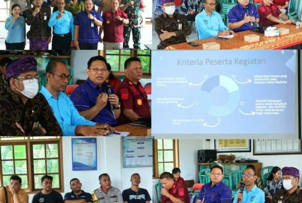Kegiatan Pemetaan Potensi SDM dan SDA pada Kawasan Rawan Narkoba di Kabupaten Klungkung