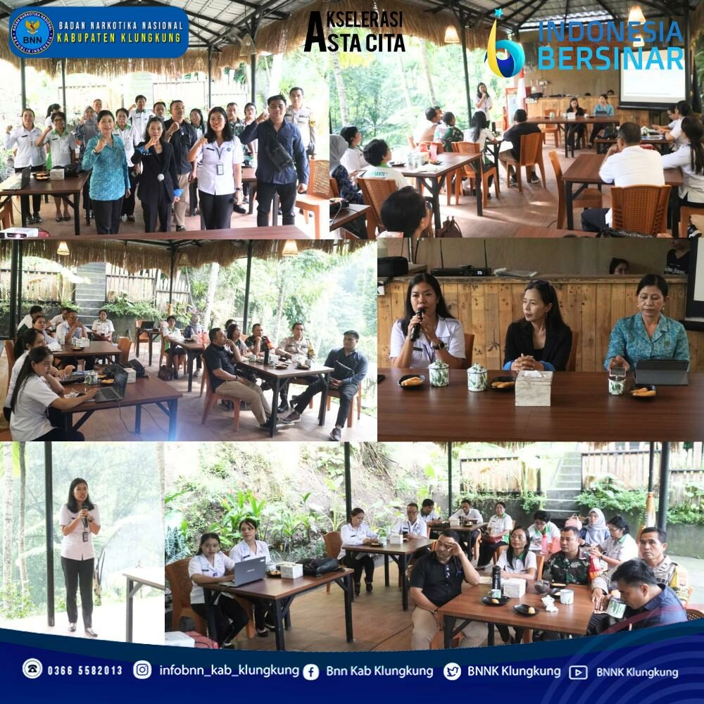 Rapat Koordinasi Pelaksanaan Fasilitasi Pendidikan Anti Narkoba Pada Keluarga